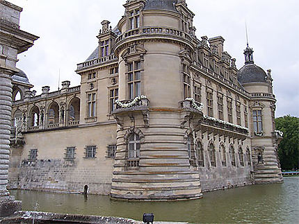 Extérieur du château de Chantilly