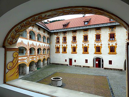 Musée d'Idrija - Cour intérieure