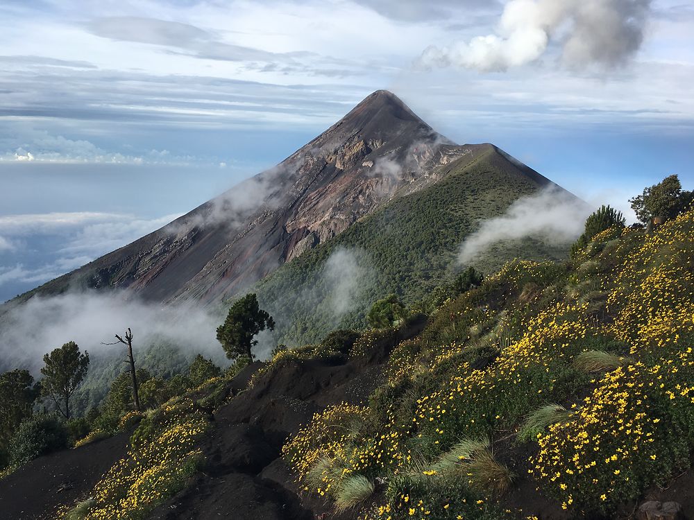 Volcan Fuego depuis Acatenango