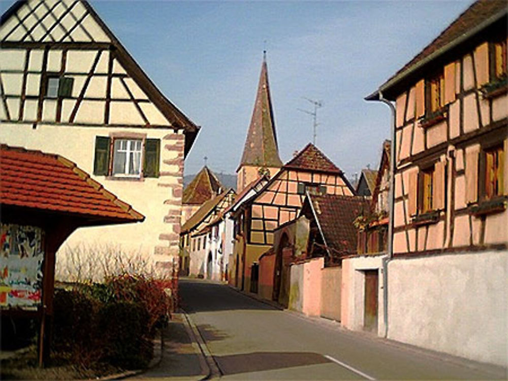 L'église Saint Gall de Niedermorschwihr