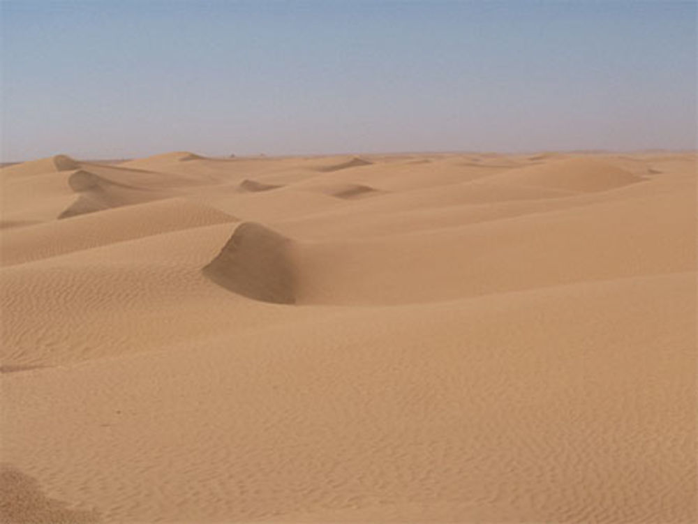 Le désert de sable