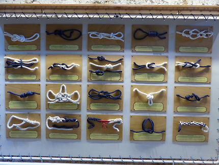 Les noeuds marins présentés au Musée maritime