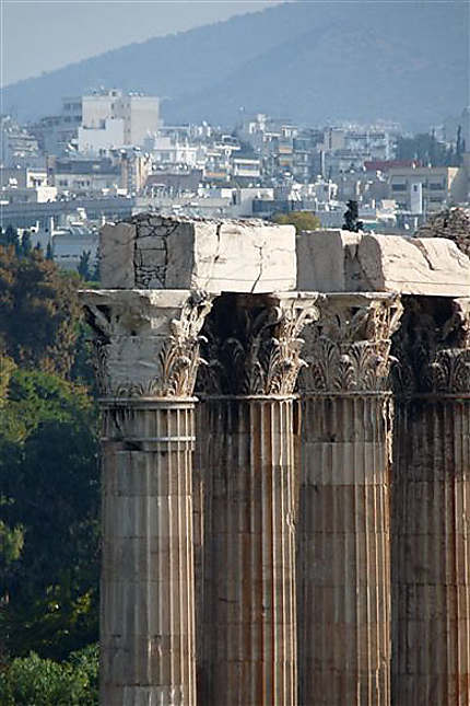 Le temple de Zeus détails 