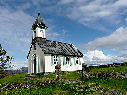 L'église de Thingvellir