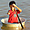 Enfant d'un village flottant du lac Tonlé Sap