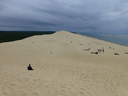 Du haut de la dune