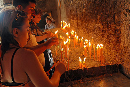 Au monastère de Sevanavank Au monastère de Sevanavank