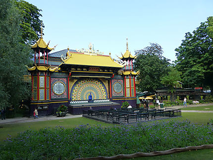 Pavillon peacock