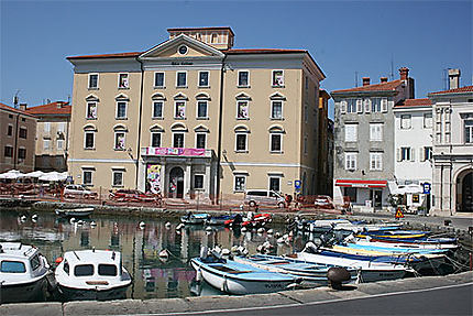 Le port de Piran (Mer Adriatique)