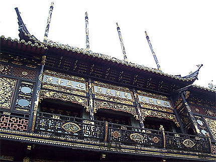 Pavillon chinois : balcon