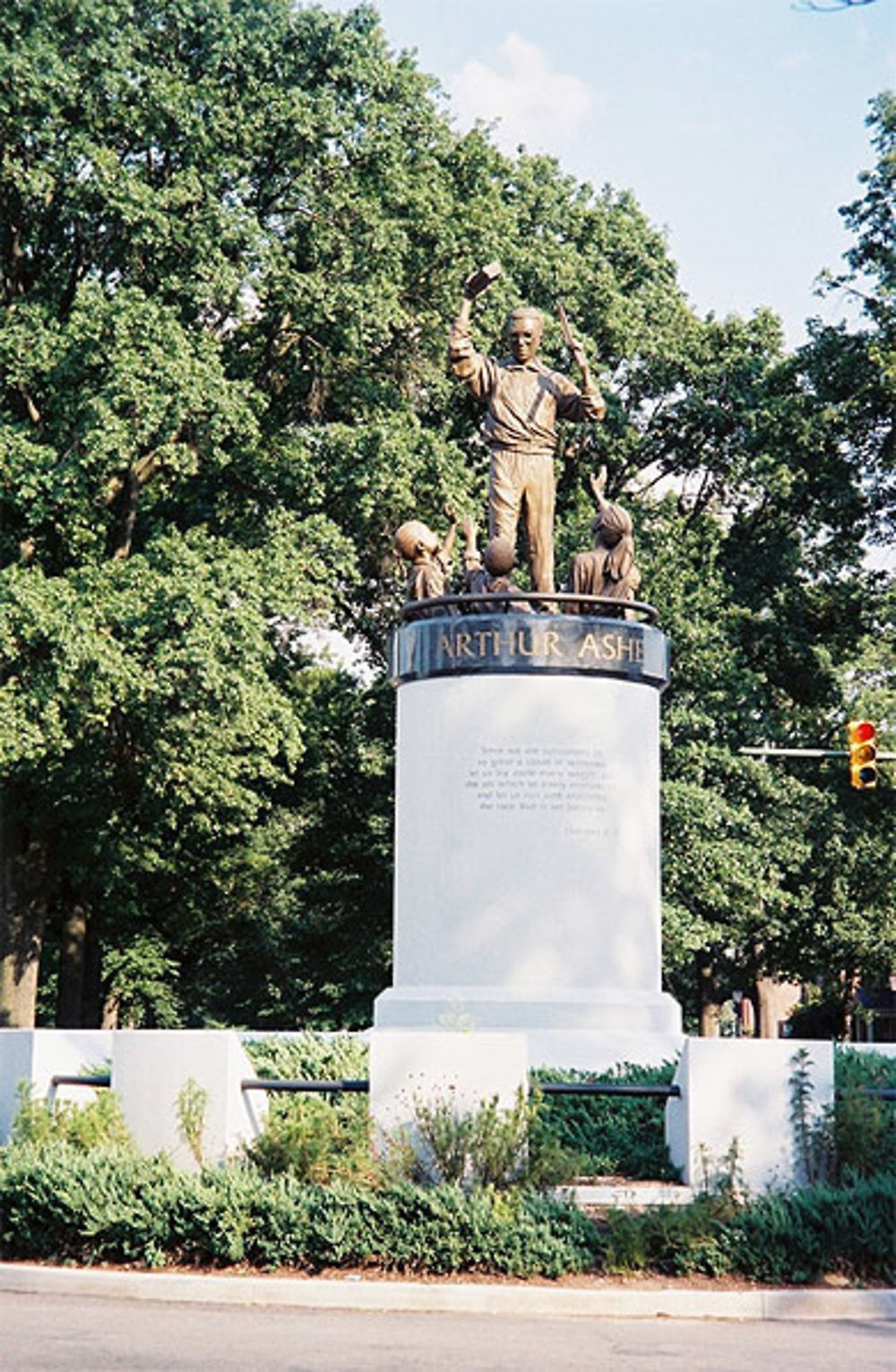 Statue d'Arthur Ashe