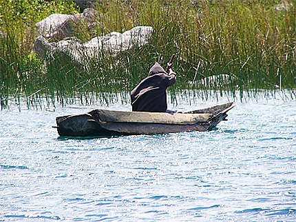 Pêcheur au lac Atitlan