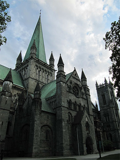 Cathédrale gothique de Trondheim Cathédrale gothique de Trondheim