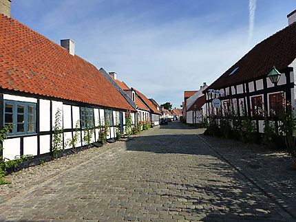 Rue pavée d'Ebeltoft