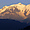 Coucher de soleil sur le massif du Mont-Blanc