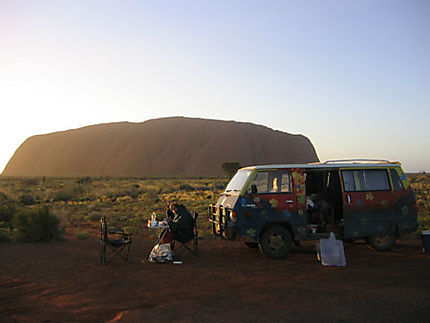 Breakfast in Uluru