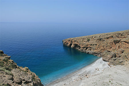 Plage près de Chora Sfakion Plage près de Chora Sfakion