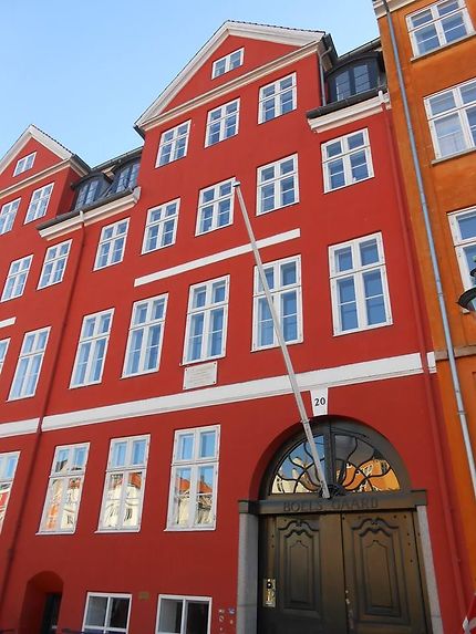Maison où vécut l'écrivain Hans Christian Andersen
