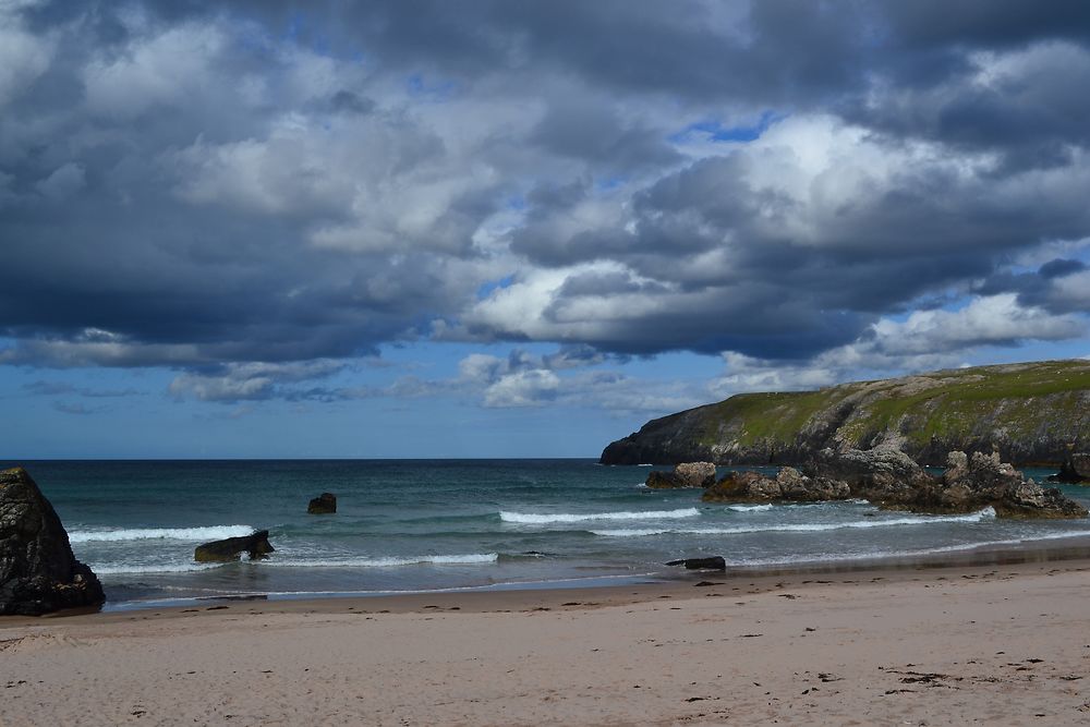 Orage écossais à Durness