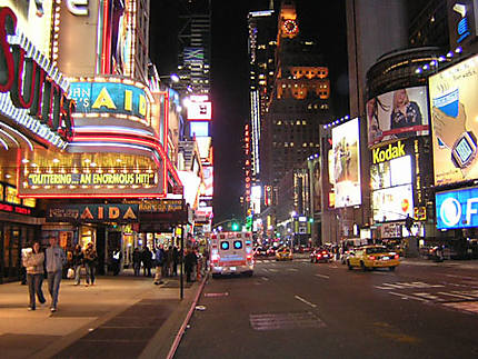 Times square by night