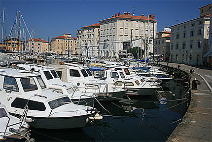 Le port de Piran (Adriatique)
