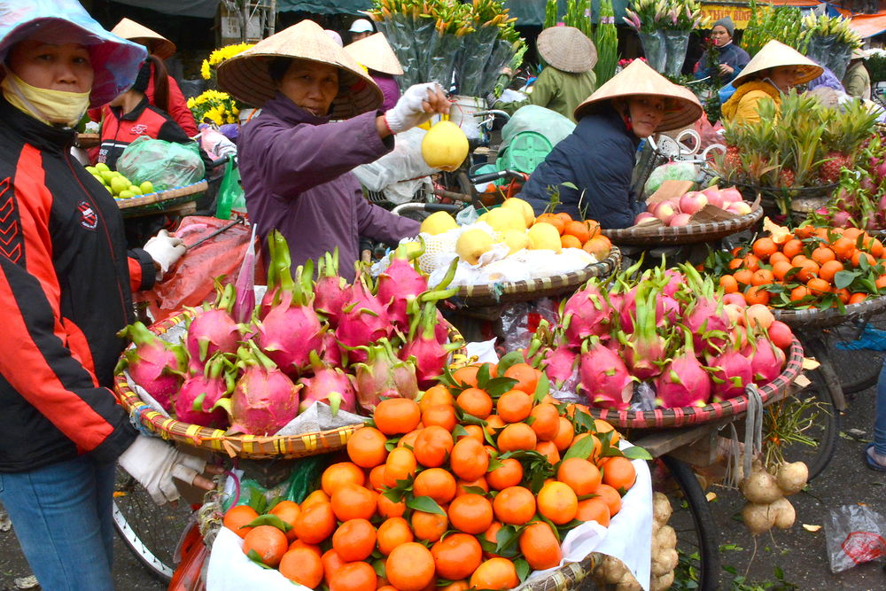 Vendeuses de fruits