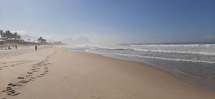 La superbe plage de la Réserve à Rio de Janeiro