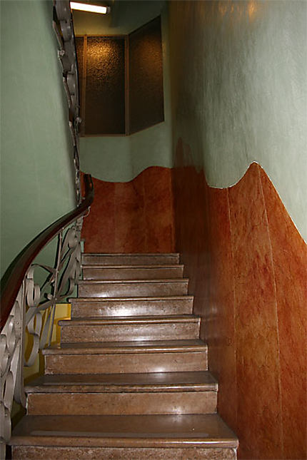 Intérieur de la casa Milà