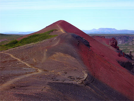 Le volcan Raudholar Le volcan Raudholar