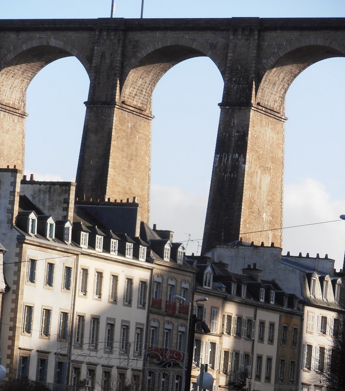 Le Viaduc De Morlaix : Morlaix (Montroulez) : Baie De Morlaix ...