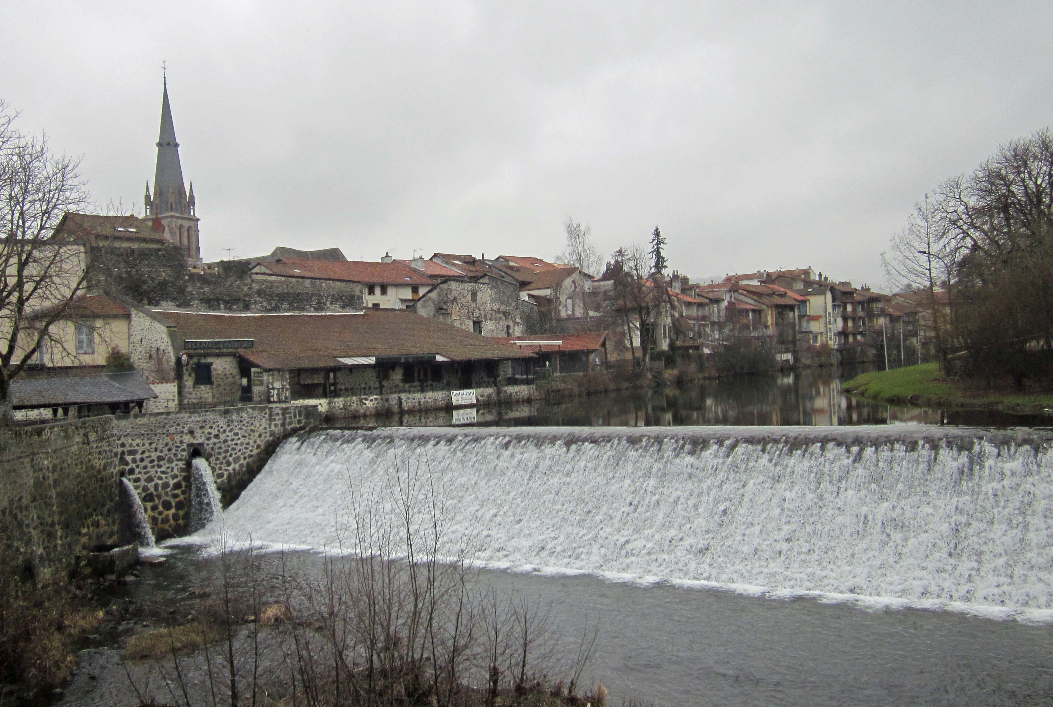 La Jordanne à Aurillac La Jordanne à Aurillac