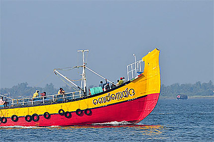 Dans le port de Cochin