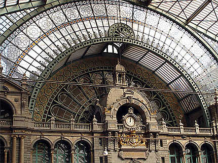 Detail de la Gare d'Anvers