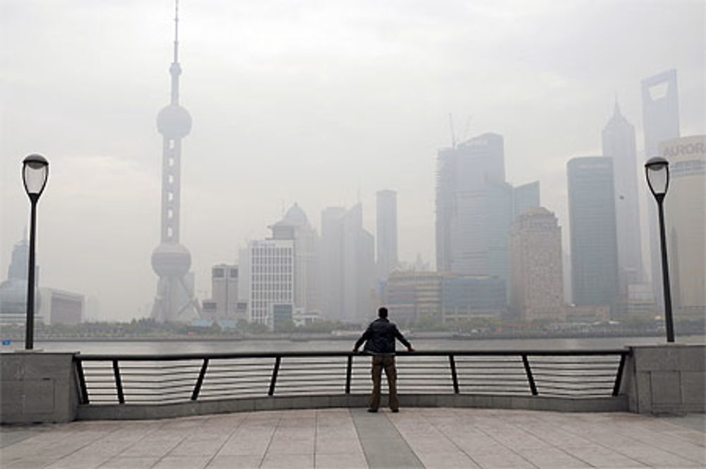 Shanghai dans la brume