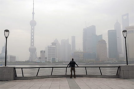 Shanghai dans la brume