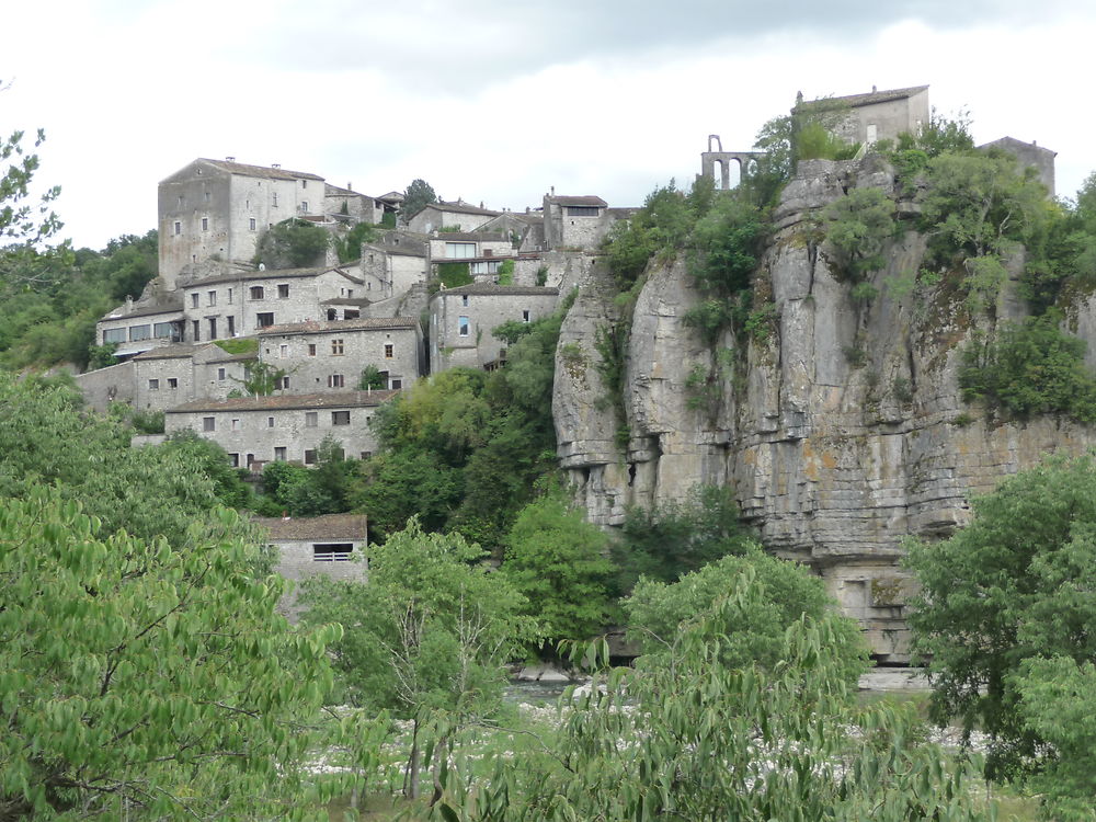 Balazuc depuis le vieil Audon