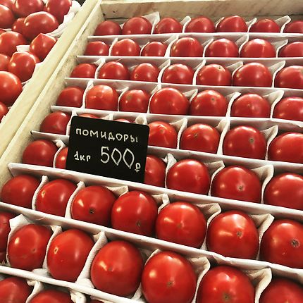 Tomates du Caucase à Moscou