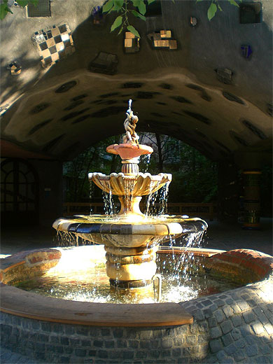 Fontaine ondulée Fontaine ondulée