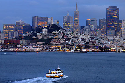 San Francisco vue d' Alcatraz