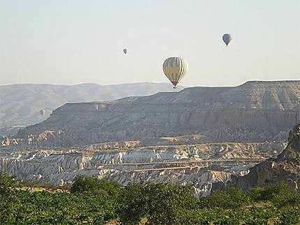 Vallée au coeur de la Cappadoce