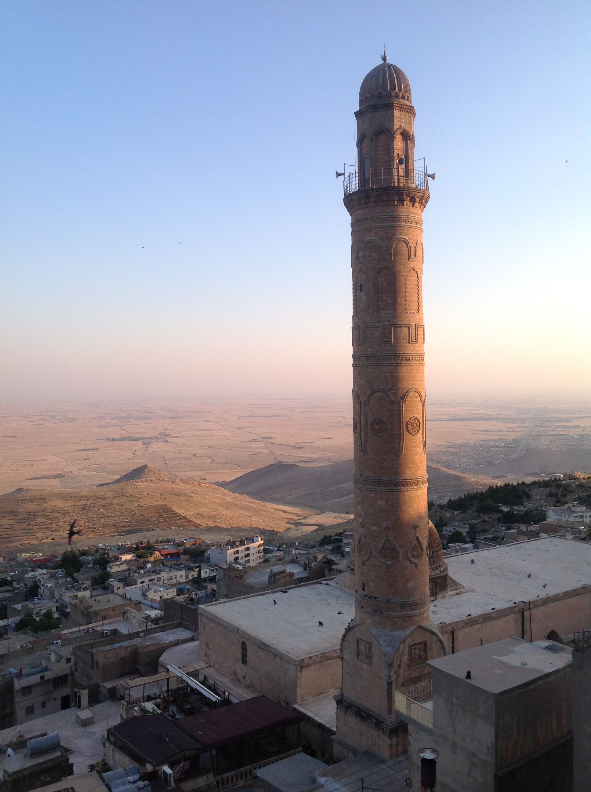 Mardin vue sur la plaine de Mésopotamie