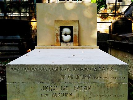 Tombe de Victor Brauner (Artiste peintre) 
