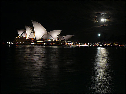 Opéra de Sydney la nuit
