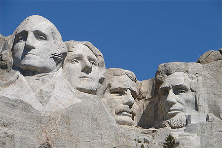 Le mémorial national du Mont Rushmore 