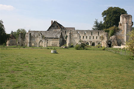 Les ruines de l'abbaye Les ruines de l'abbaye