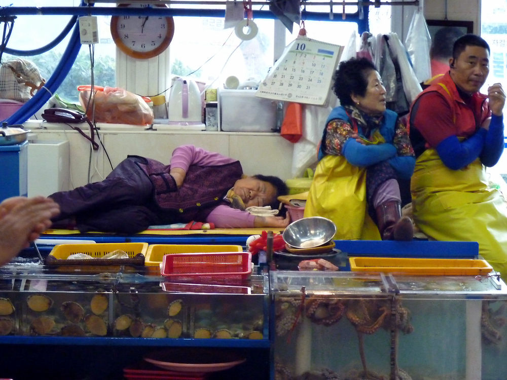 Marché aux poissons de Busan