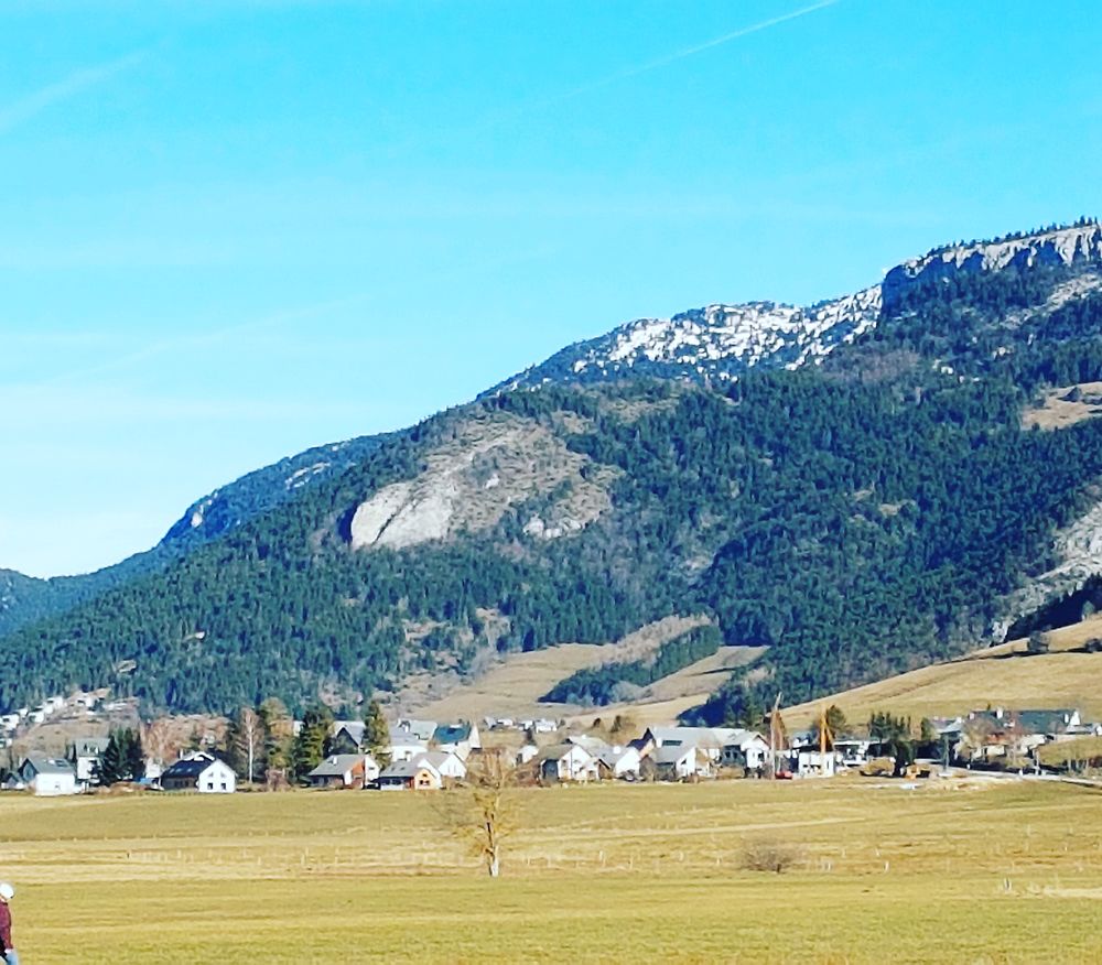 Lans en vercors sans neige en janvier