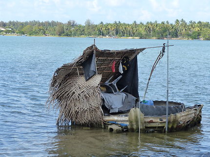 cabane de pêcheur à Batticaloa