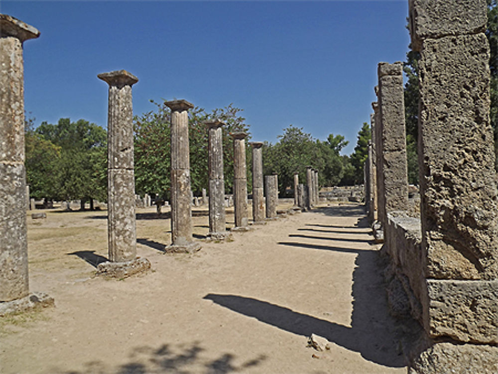 La palestre d'Olympie