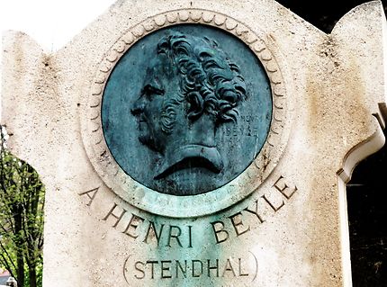 Médaillon de Stendhal (David D'Angers)